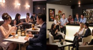 キャバクラとラウンジの違いを知ることが適職を見つける第一歩！